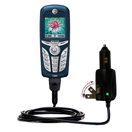 Car & Home 2 in 1 Charger compatible with the Motorola C390