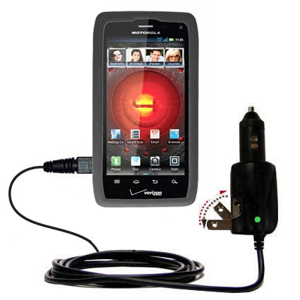 Car & Home 2 in 1 Charger compatible with the Motorola DROID 4 / XT894