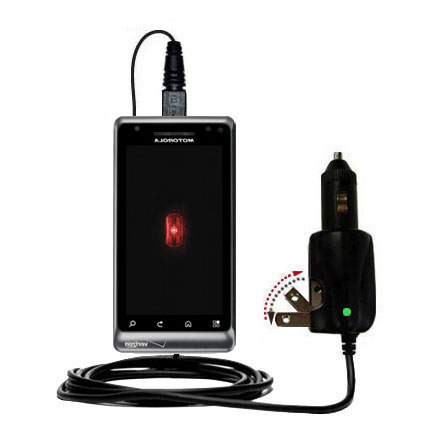 Car & Home 2 in 1 Charger compatible with the Motorola Droid Pro