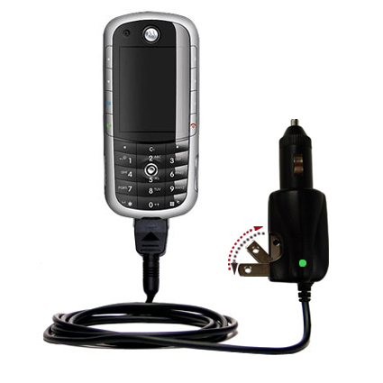 Car & Home 2 in 1 Charger compatible with the Motorola E1120