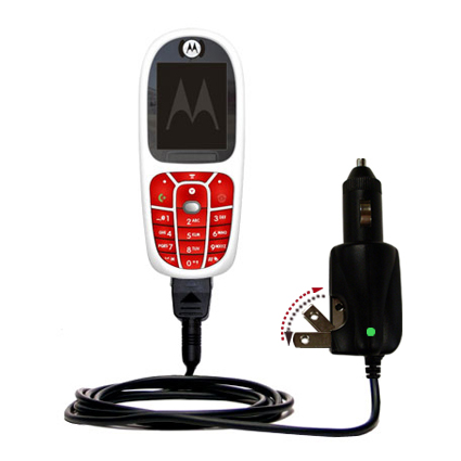 Car & Home 2 in 1 Charger compatible with the Motorola E375