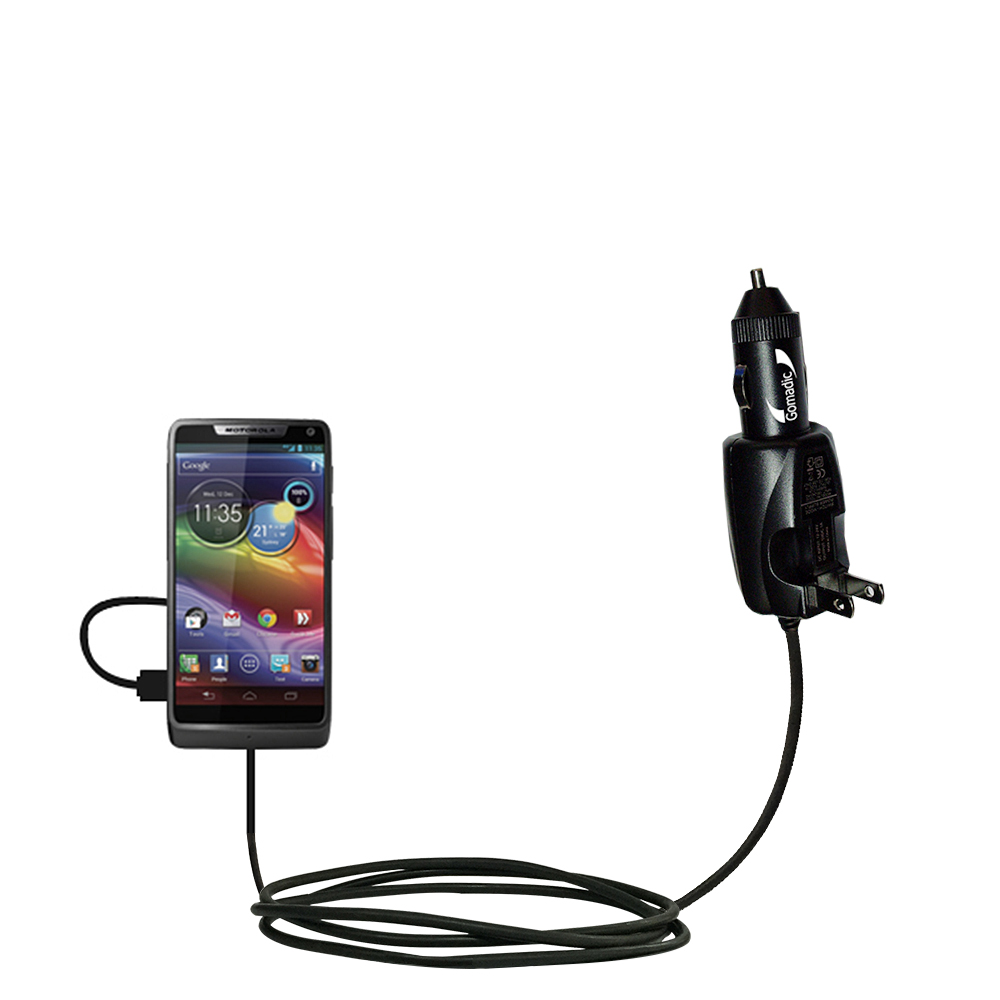 Car & Home 2 in 1 Charger compatible with the Motorola Electrify M XT905
