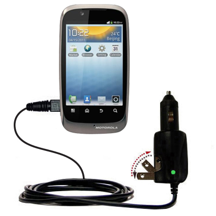 Car & Home 2 in 1 Charger compatible with the Motorola Fire