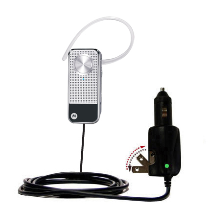 Car & Home 2 in 1 Charger compatible with the Motorola H17