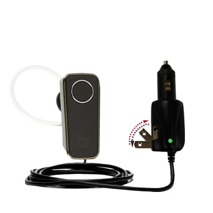 Car & Home 2 in 1 Charger compatible with the Motorola H681 Cradle