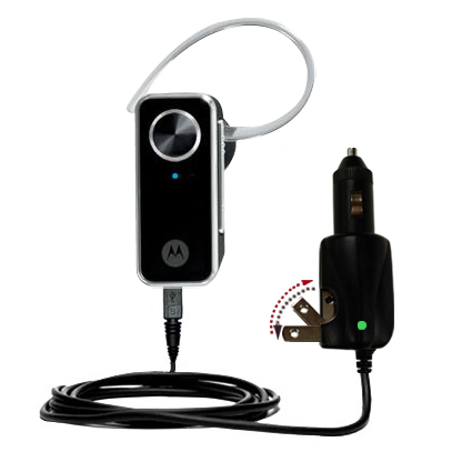 Car & Home 2 in 1 Charger compatible with the Motorola H690