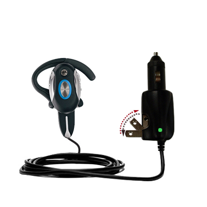 Car & Home 2 in 1 Charger compatible with the Motorola h710