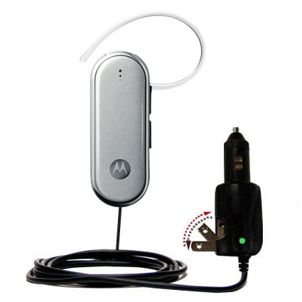 Car & Home 2 in 1 Charger compatible with the Motorola H790