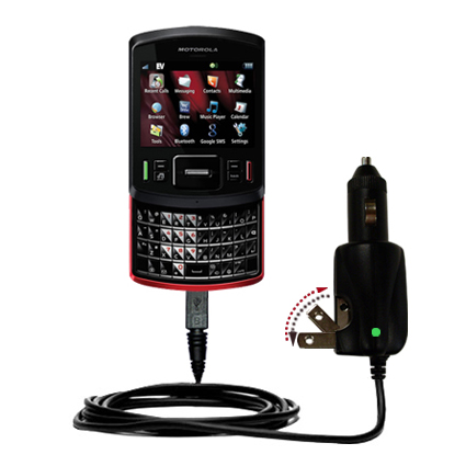 Car & Home 2 in 1 Charger compatible with the Motorola Hint