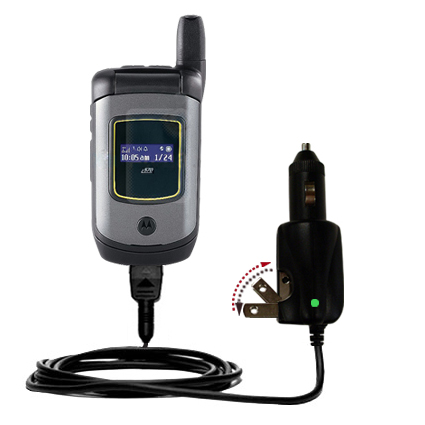 Car & Home 2 in 1 Charger compatible with the Motorola i570