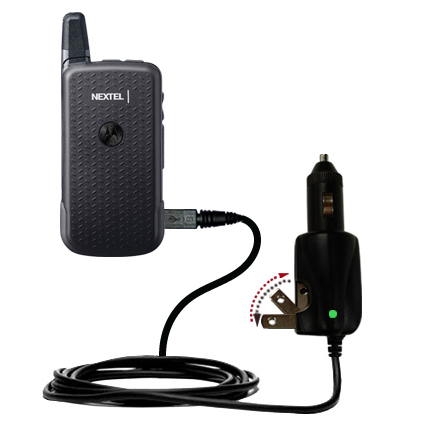 Car & Home 2 in 1 Charger compatible with the Motorola i576