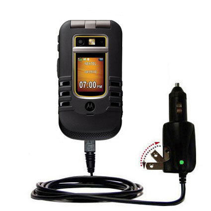 Car & Home 2 in 1 Charger compatible with the Motorola i686