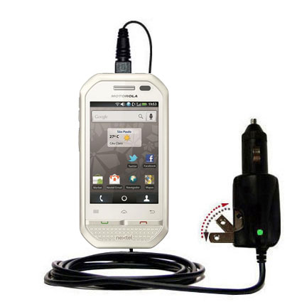 Car & Home 2 in 1 Charger compatible with the Motorola i867