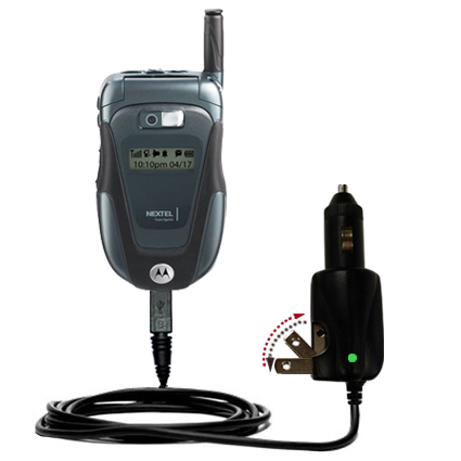Car & Home 2 in 1 Charger compatible with the Motorola IC602
