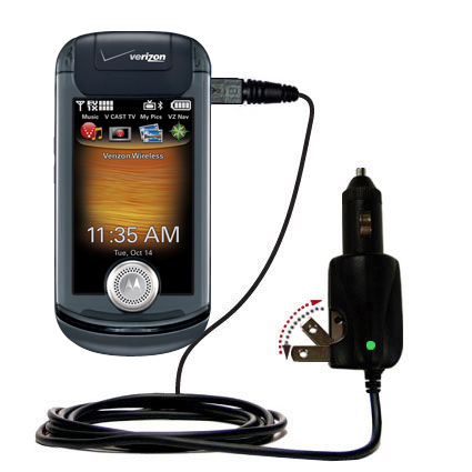 Car & Home 2 in 1 Charger compatible with the Motorola Krave ZN4