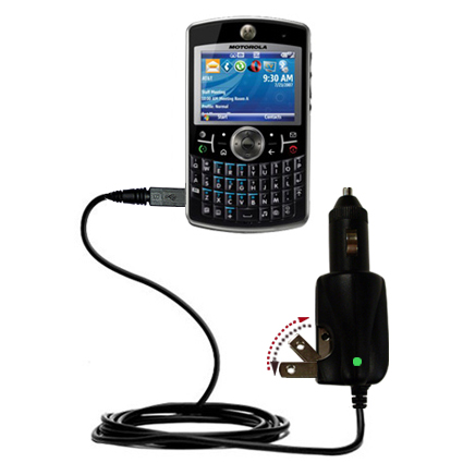 Car & Home 2 in 1 Charger compatible with the Motorola MOTO Q Global