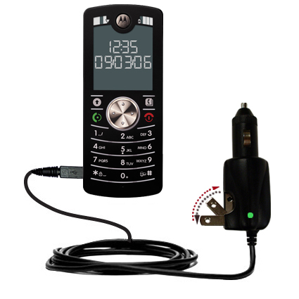 Car & Home 2 in 1 Charger compatible with the Motorola Motofone