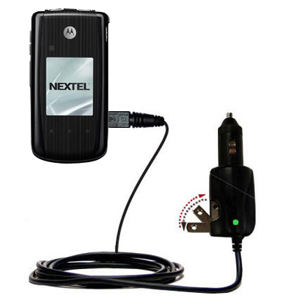 Car & Home 2 in 1 Charger compatible with the Motorola Muscardini