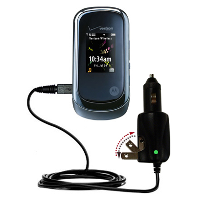 Car & Home 2 in 1 Charger compatible with the Motorola Rapture