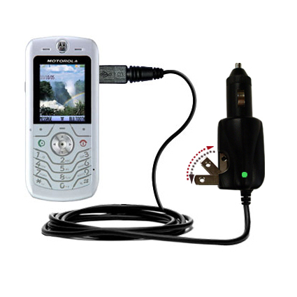 Car & Home 2 in 1 Charger compatible with the Motorola SLVR L6