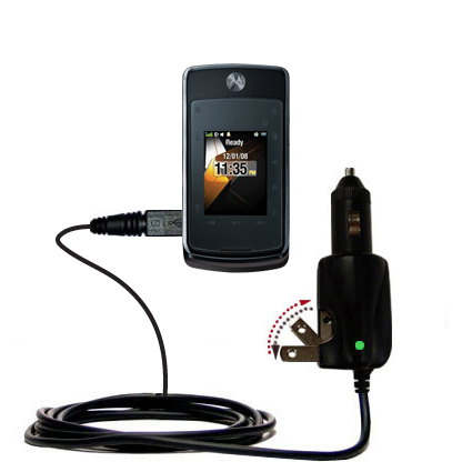 Car & Home 2 in 1 Charger compatible with the Motorola Stature i9