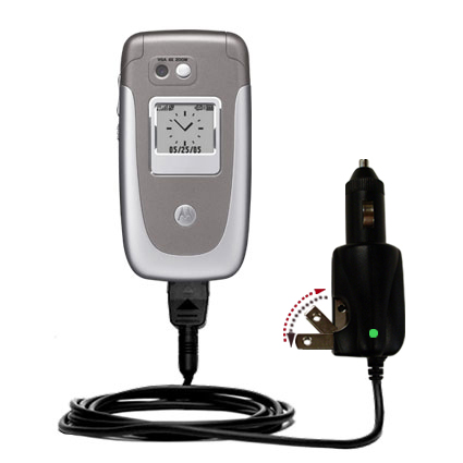 Car & Home 2 in 1 Charger compatible with the Motorola V360