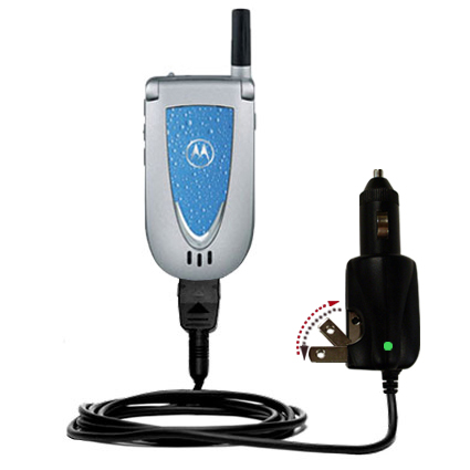 Car & Home 2 in 1 Charger compatible with the Motorola V66