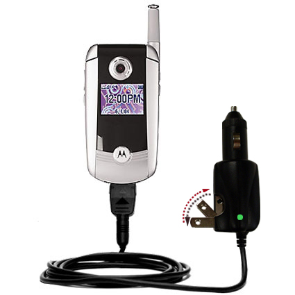 Car & Home 2 in 1 Charger compatible with the Motorola V710