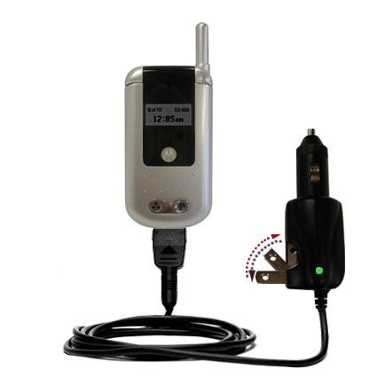 Car & Home 2 in 1 Charger compatible with the Motorola V810