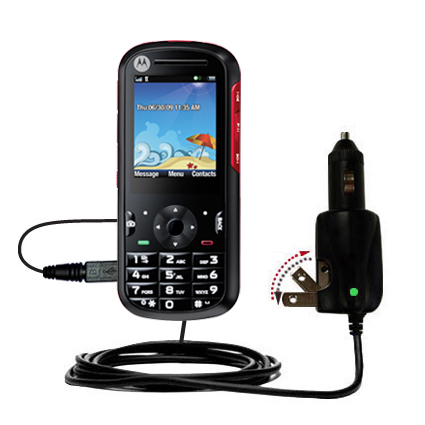 Car & Home 2 in 1 Charger compatible with the Motorola VE440