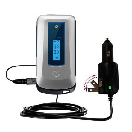 Car & Home 2 in 1 Charger compatible with the Motorola W403