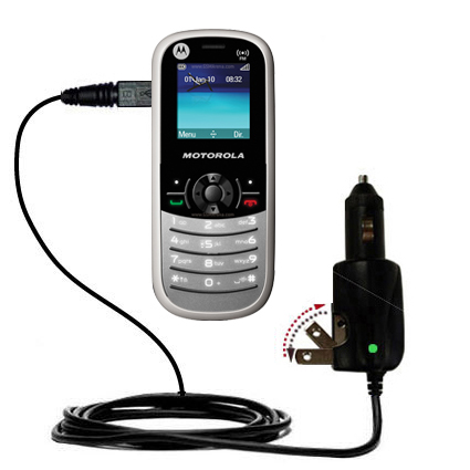 Car & Home 2 in 1 Charger compatible with the Motorola WX181