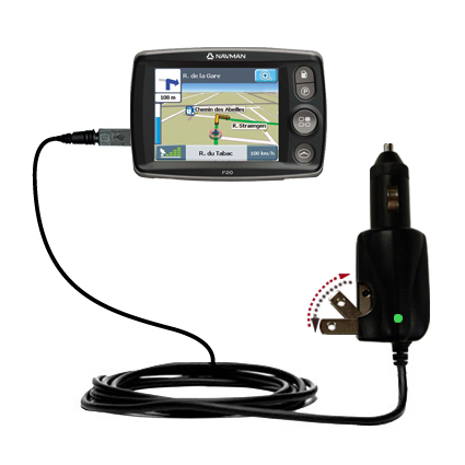 Car & Home 2 in 1 Charger compatible with the Navman F20