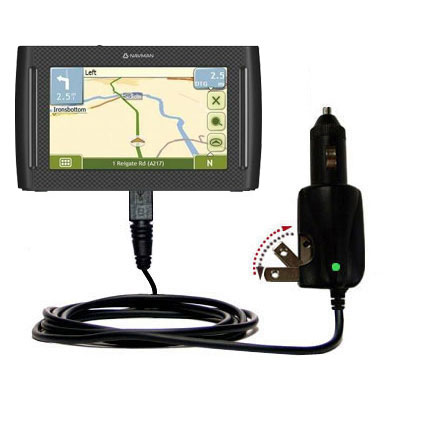 Car & Home 2 in 1 Charger compatible with the Navman F45