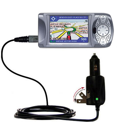 Car & Home 2 in 1 Charger compatible with the Navman iCN 630