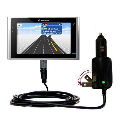 Car & Home 2 in 1 Charger compatible with the Navman S200 Europe