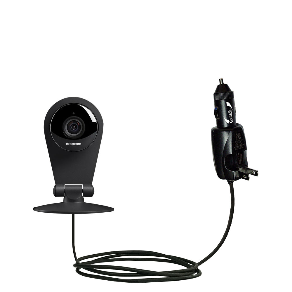 Car & Home 2 in 1 Charger compatible with the Nest Dropcam / Dropcam Pro