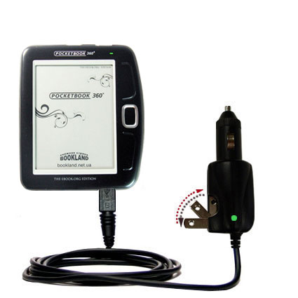 Car & Home 2 in 1 Charger compatible with the Netronix Pocketbook 360