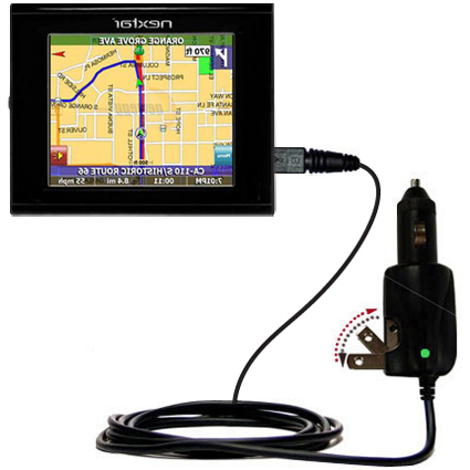 Car & Home 2 in 1 Charger compatible with the Nextar M3 GPS