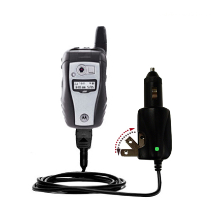 Car & Home 2 in 1 Charger compatible with the Nextel i580