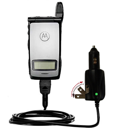 Car & Home 2 in 1 Charger compatible with the Nextel i830