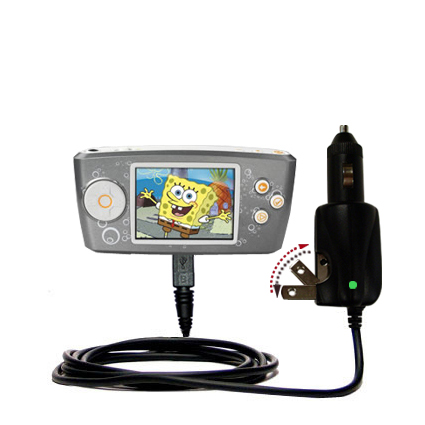 Car & Home 2 in 1 Charger compatible with the Nickelodean Spongebob Squarepants Multimedia Player