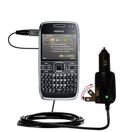 Car & Home 2 in 1 Charger compatible with the Nokia E72