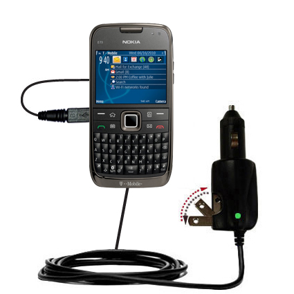 Car & Home 2 in 1 Charger compatible with the Nokia E73