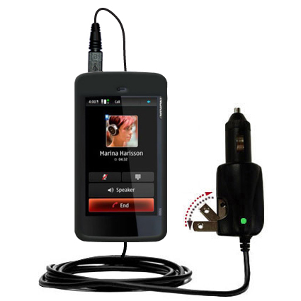 Car & Home 2 in 1 Charger compatible with the Nokia N900