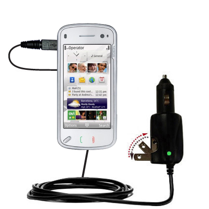 Car & Home 2 in 1 Charger compatible with the Nokia N97