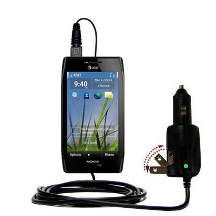Car & Home 2 in 1 Charger compatible with the Nokia X7-00