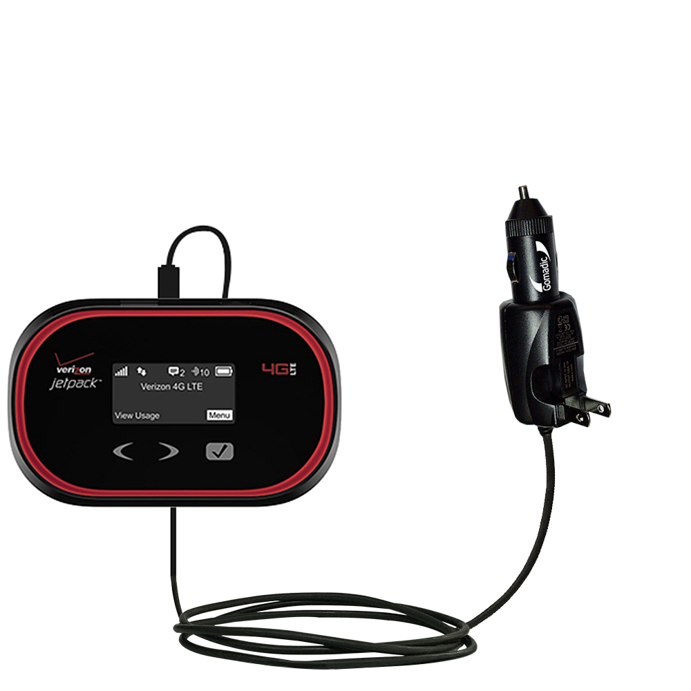 Car & Home 2 in 1 Charger compatible with the Novatel 5510L