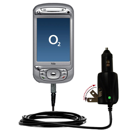 Intelligent Dual Purpose DC Vehicle and AC Home Wall Charger suitable for the O2 XDA Trion - Two critical functions; one unique charger - Uses Gomadic Brand TipExchange Technology