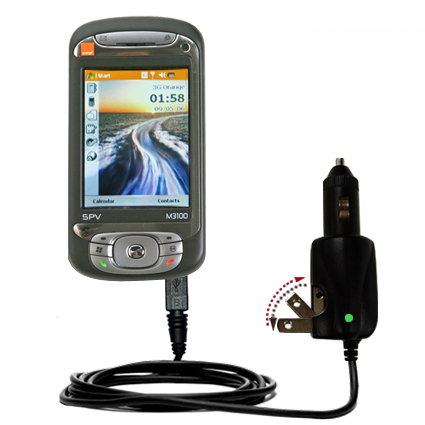 Car & Home 2 in 1 Charger compatible with the Orange SPV M3100